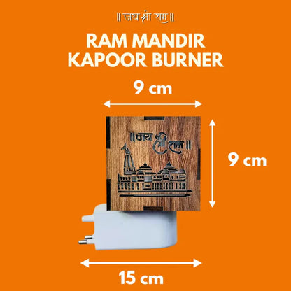 3-in-1 Ayodhya Ram Mandir Aroma Burner & Night lamp